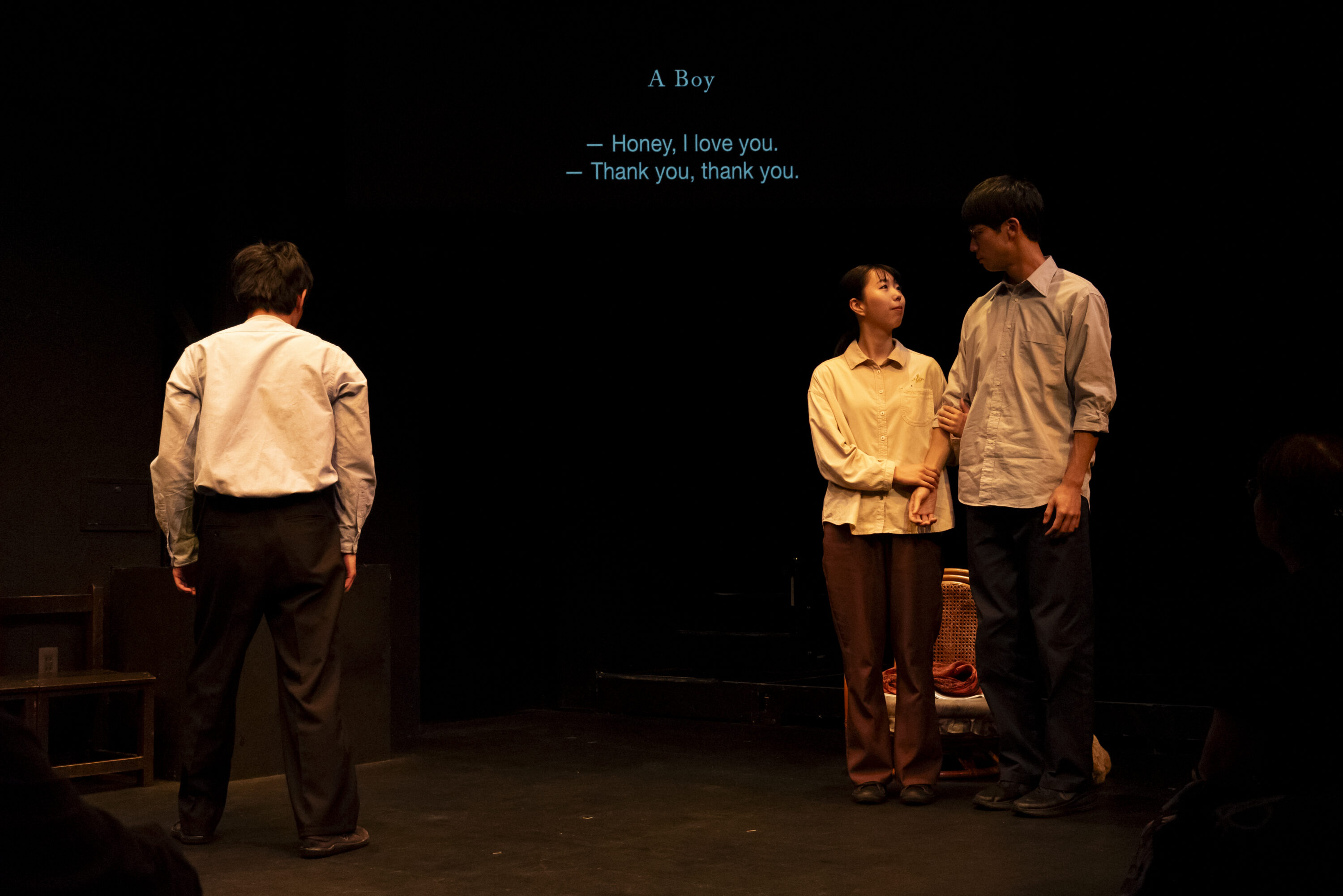 筒井潤『墓地の上演』　撮影：岡はるか
