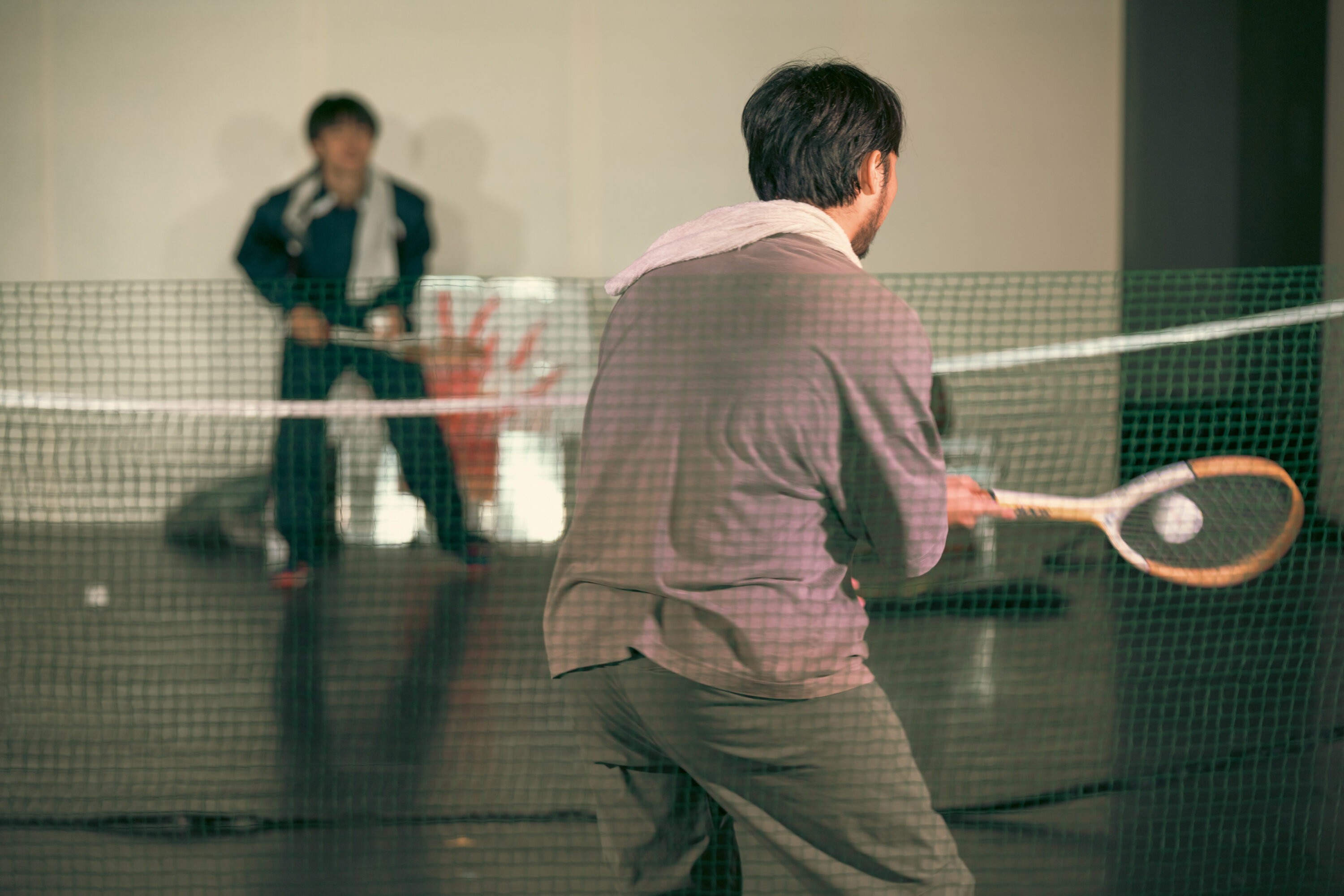 村川拓也　舞台版『テニス』（2025）
撮影：吉見崚